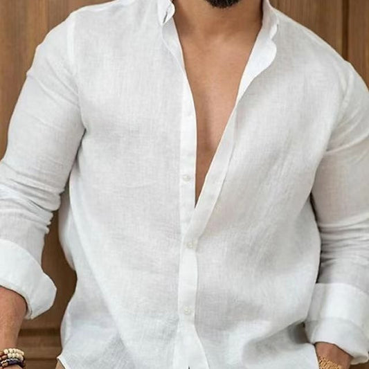 Stylish Men's Casual Cotton Shirt