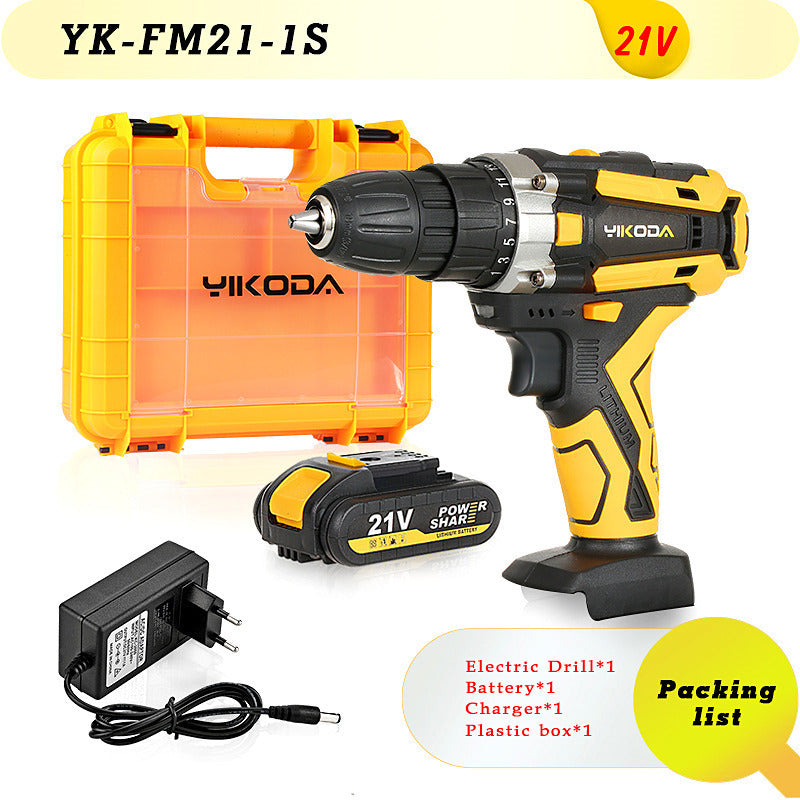 New Handheld Electric Drill Household Cordless Tool