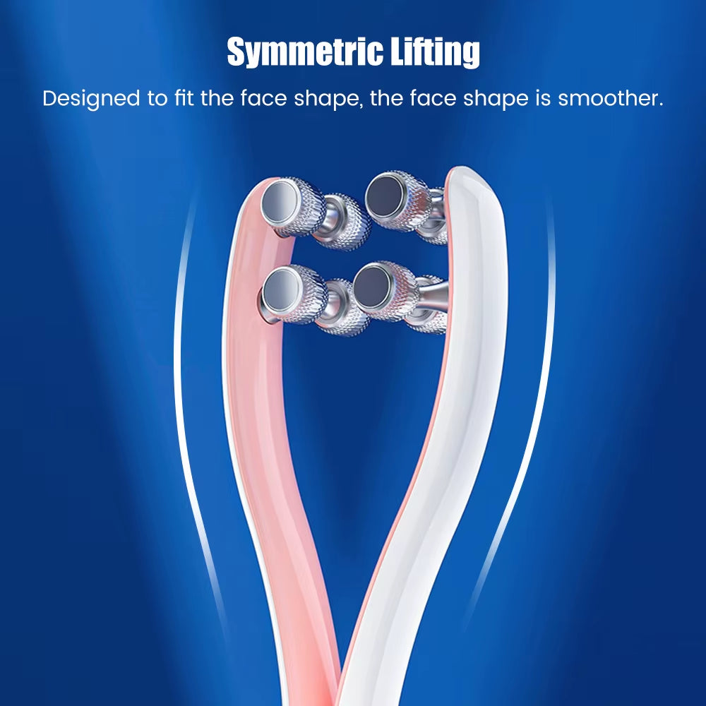 Facial Roller Face Lifting Massage Machine Y Shape V Face anti Double Chin Reduction Full Body Massager Skin Care Beauty Tool 