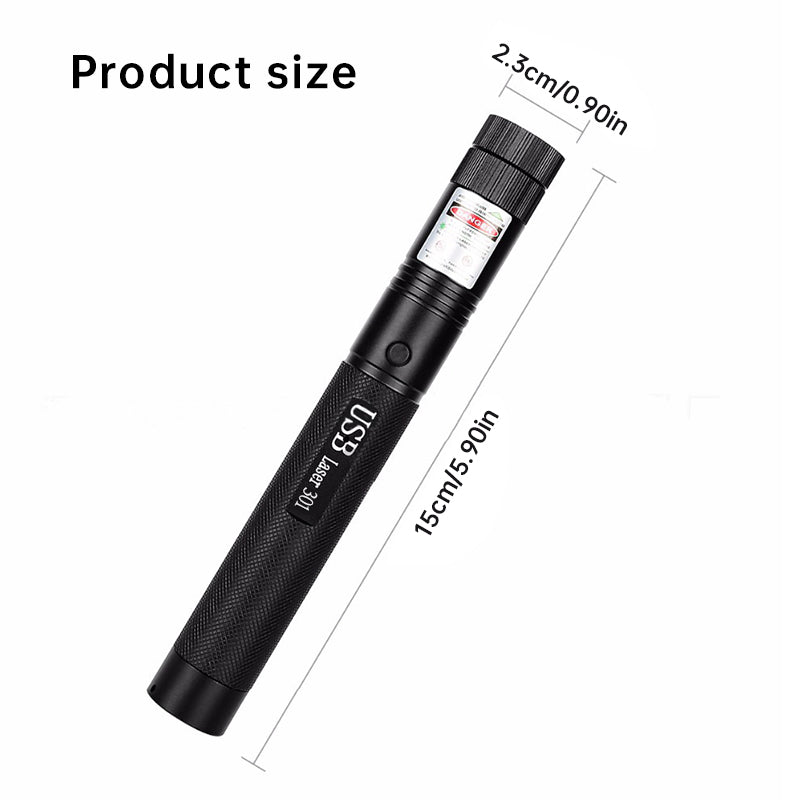 Portable Rechargeable High - Brightness Red/Green/Violet Laser Pointer, 60825 - 1, 532nm/650nm/405nm ,