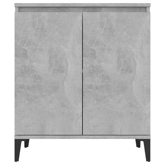 vidaXL Sideboard Concrete Grey 60x35x70 cm Engineered Wood