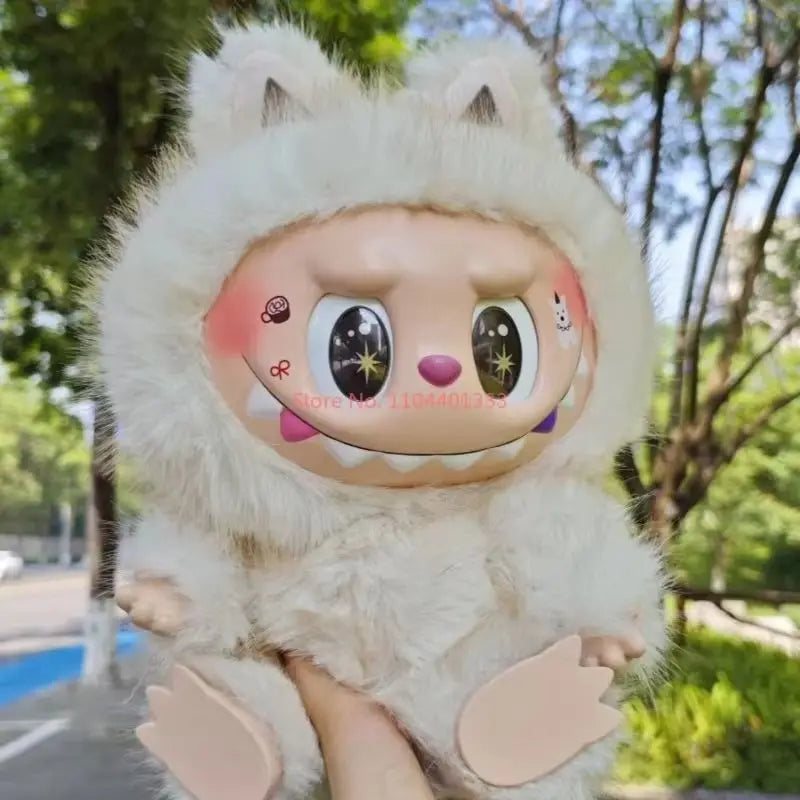 Replica 38cm Zimomo Angel Red Blue Big Energy Ahead Creative Diy Figure Vinyl Anime Peripherals Handmade Change Dolls Toys Gifts