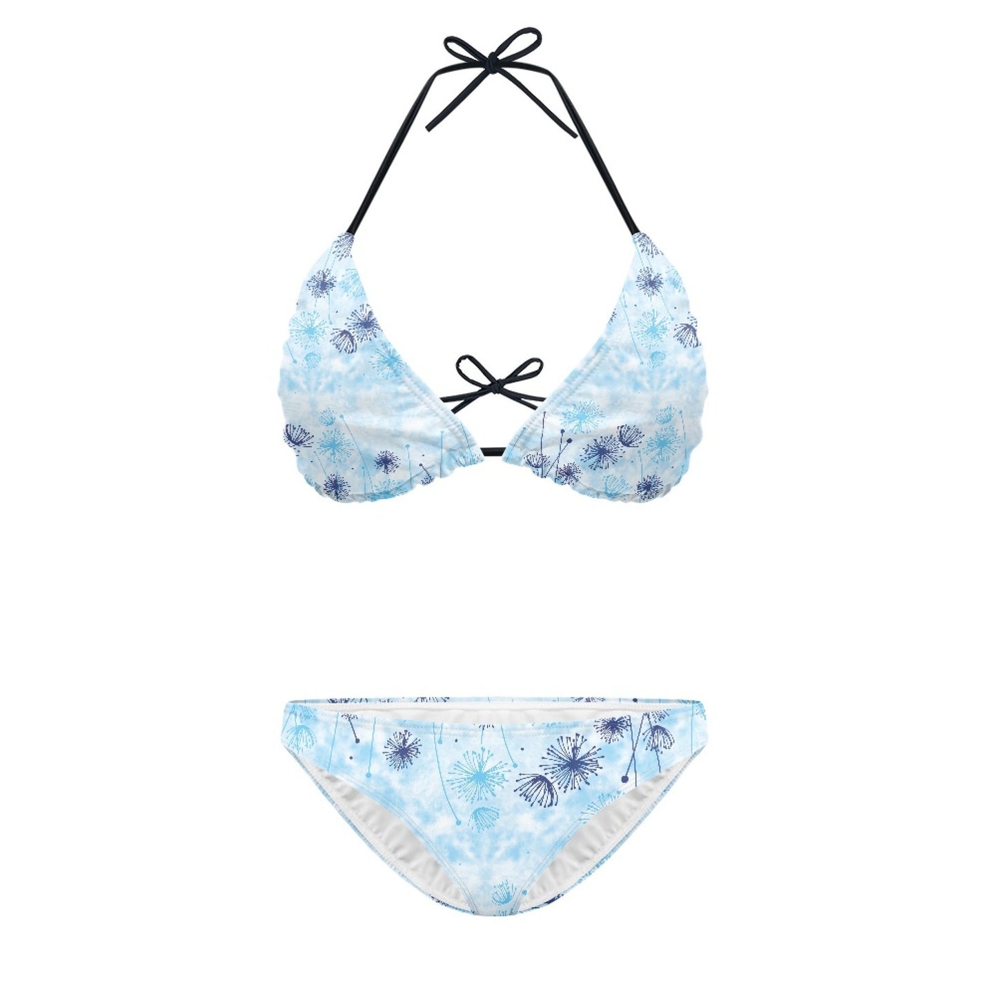 Women's Split Printed Swimsuit