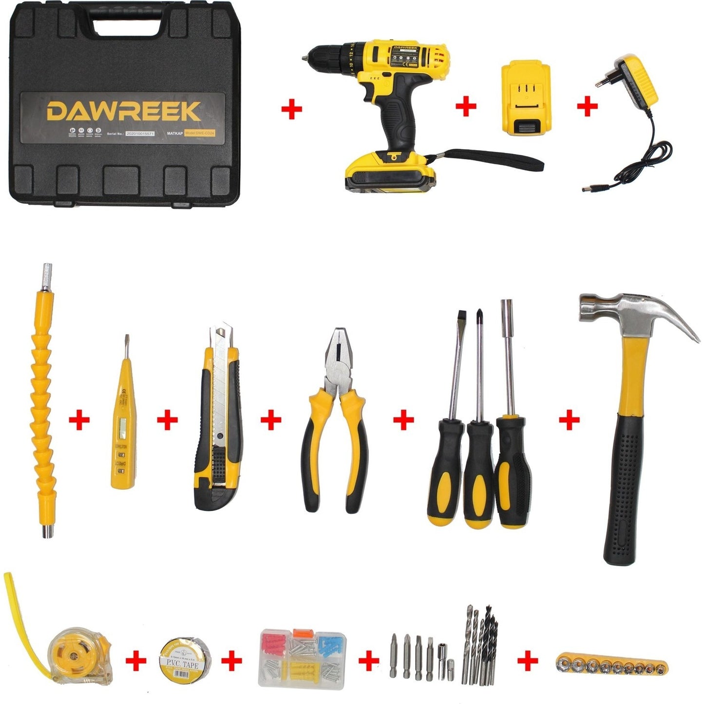 New Handheld Electric Drill Household Cordless Tool