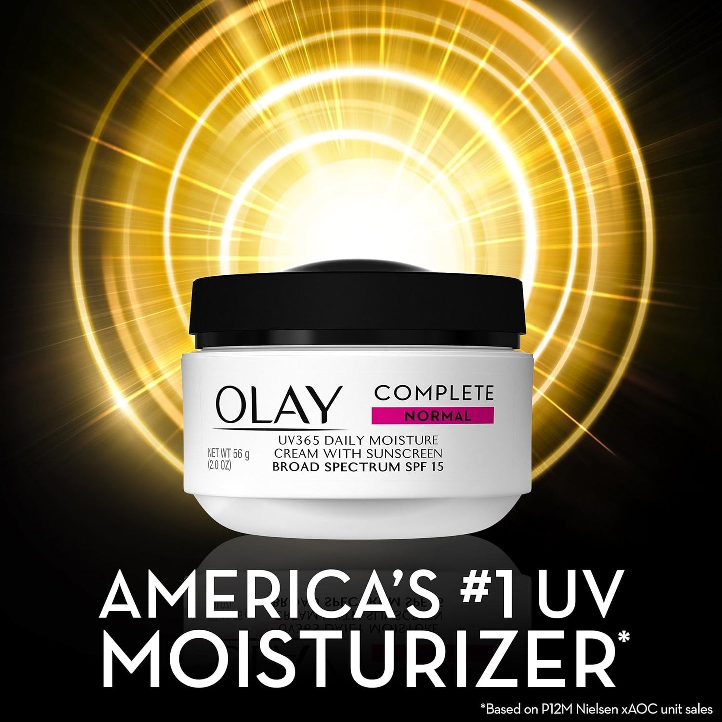 Face Moisturizer by Complete All Day UV Moisture Cream, SPF 15, Normal Skin, 2 Ounce (Pack of 3)