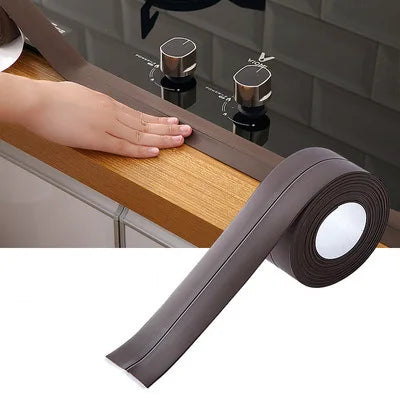 Shower Bath Sealing Tape Strips PVC Self Adhesive Waterproof Wall Sticker for Bathroom Kitchen Seal Caulk Strip Sink Mold Proof