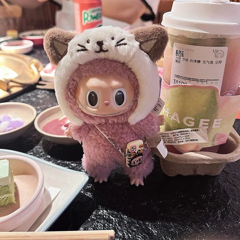 2025 New Labubu Accessories Decor Mini Cartoon Phone Case Pendant Mini Camera Labubu Diy Decor Accessories Toy Gift
