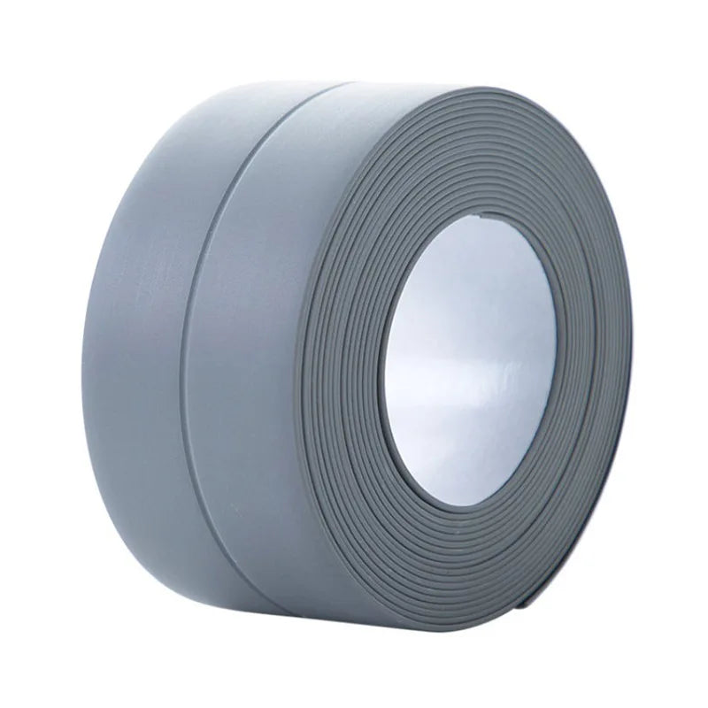 Shower Bath Sealing Tape Strips PVC Self Adhesive Waterproof Wall Sticker for Bathroom Kitchen Seal Caulk Strip Sink Mold Proof