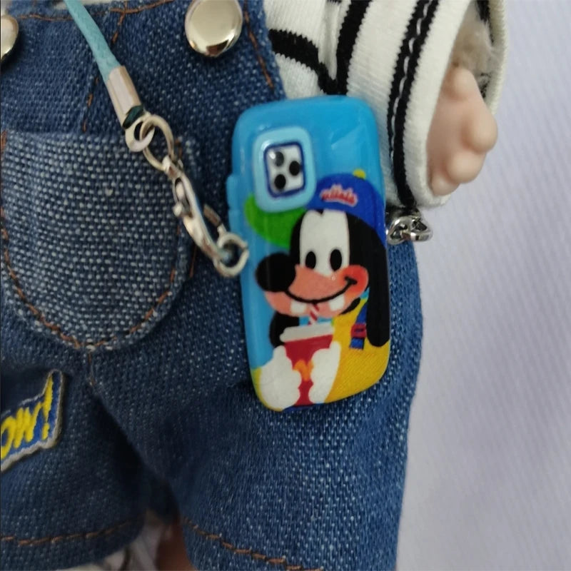 2025 New Labubu Accessories Decor Mini Cartoon Phone Case Pendant Mini Camera Labubu Diy Decor Accessories Toy Gift