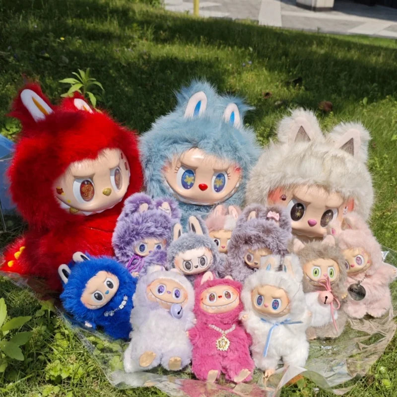 Replica 38cm Zimomo Angel Red Blue Big Energy Ahead Creative Diy Figure Vinyl Anime Peripherals Handmade Change Dolls Toys Gifts