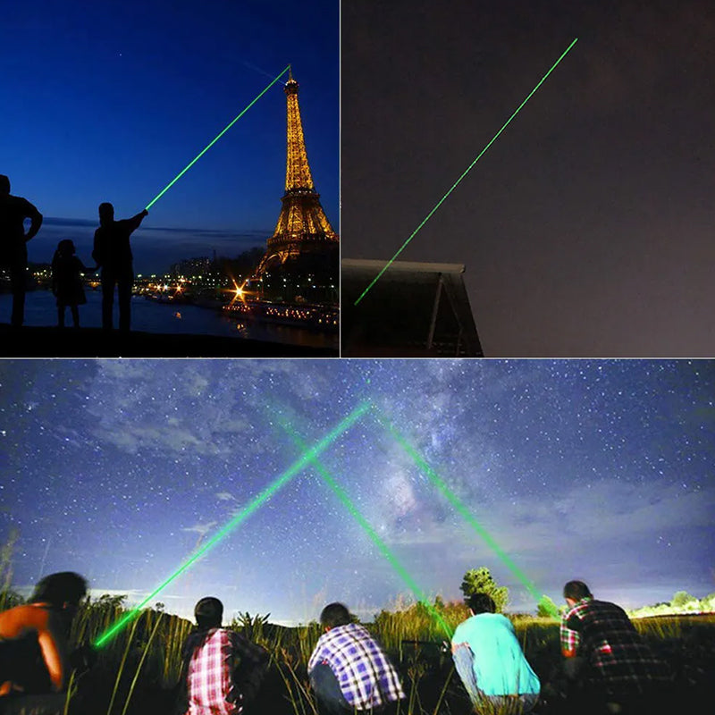 Portable Rechargeable High - Brightness Red/Green/Violet Laser Pointer, 60825 - 1, 532nm/650nm/405nm ,