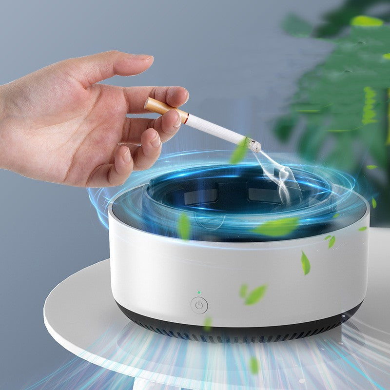 Removal Air Purification Ashtray Anion Purification Practical Automatic Purifier Ashtray Portable Gadgets For Car Ashtray