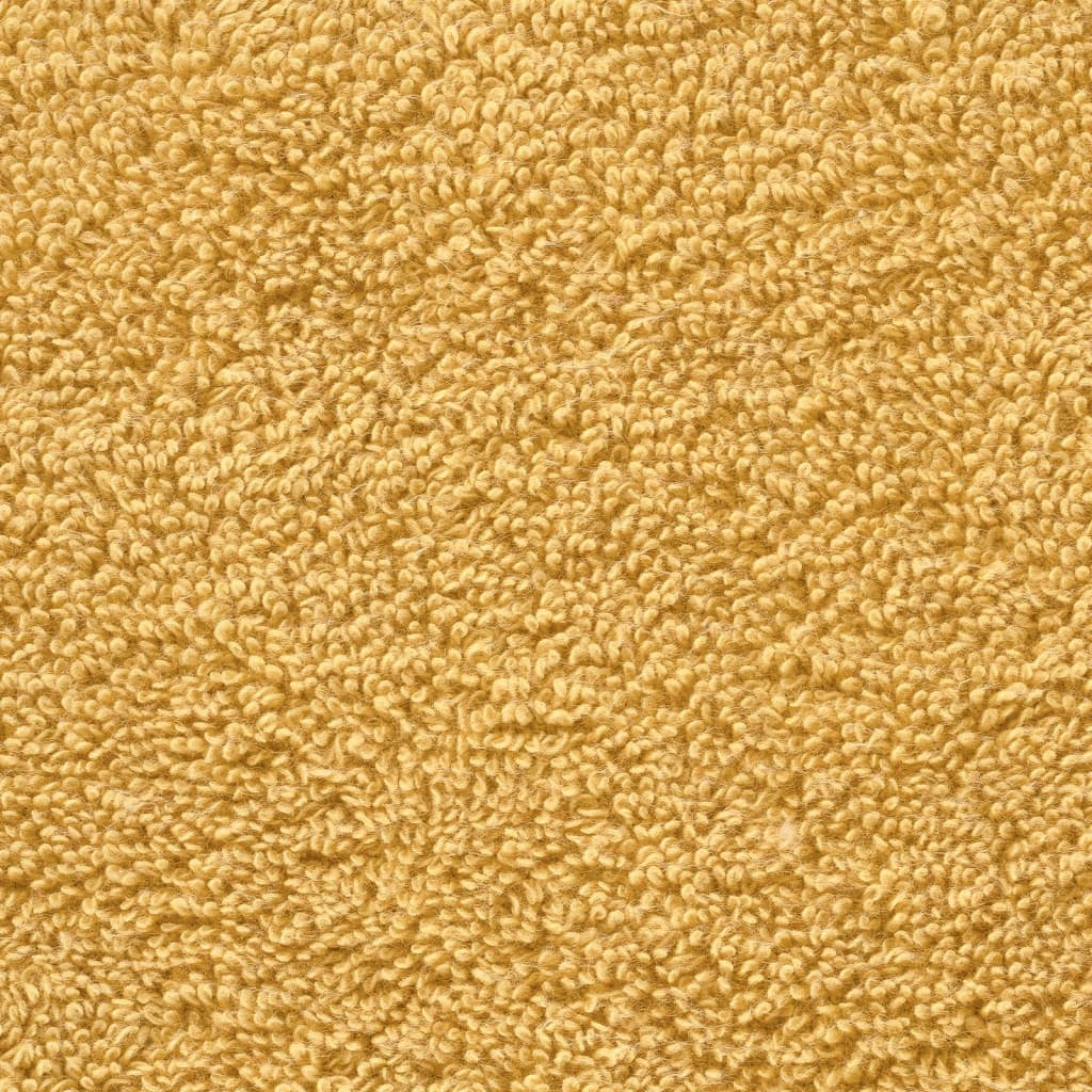 vidaXL Prosoape de saună premium SOLUND 4 buc auriu 80x200cm 600gsm