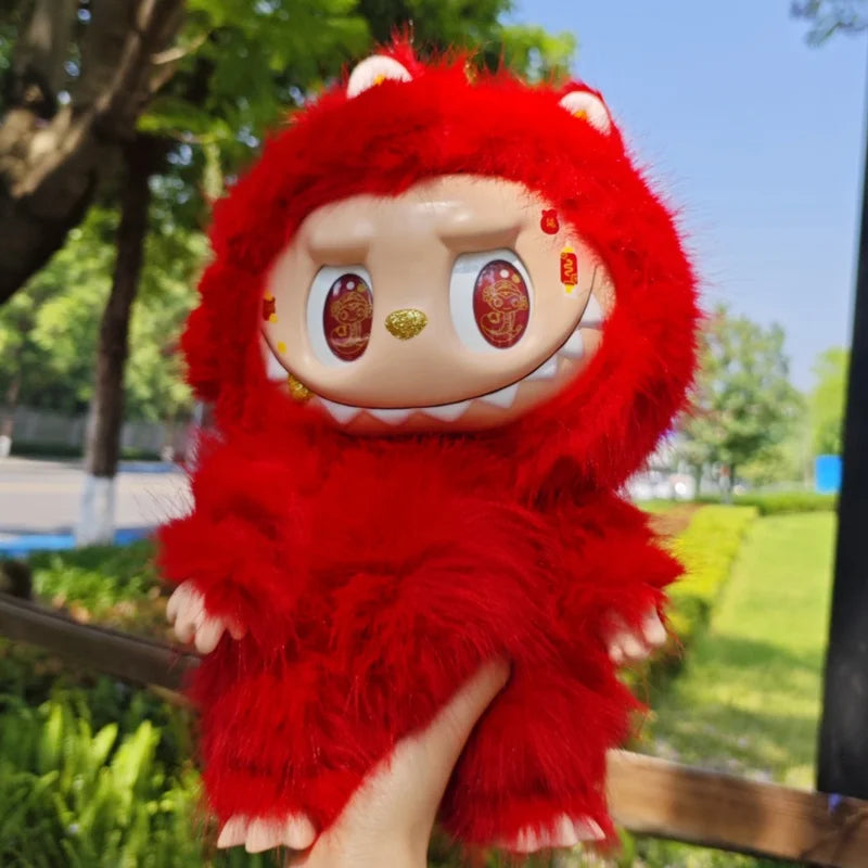 Replica 38cm Zimomo Angel Red Blue Big Energy Ahead Creative Diy Figure Vinyl Anime Peripherals Handmade Change Dolls Toys Gifts