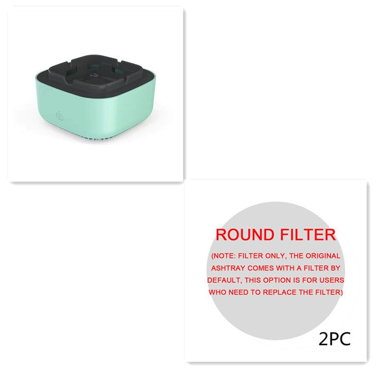 Removal Air Purification Ashtray Anion Purification Practical Automatic Purifier Ashtray Portable Gadgets For Car Ashtray