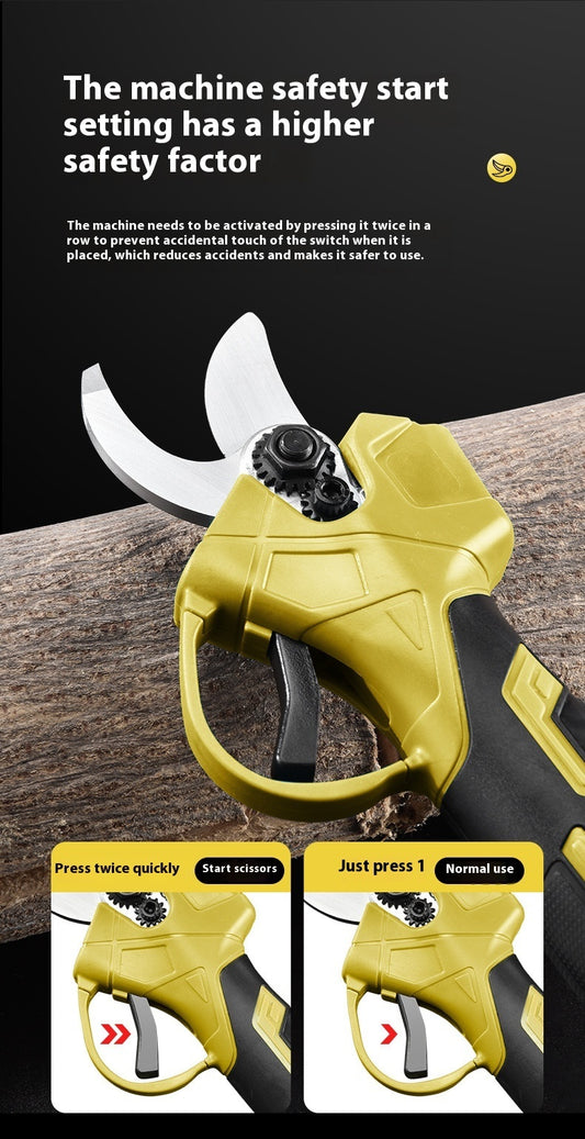 Electric Pruning Knife Lithium Battery Wireless Brushless Electric Clippers