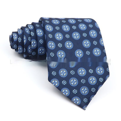 Business Polyester Men's Printed Workplace Tie