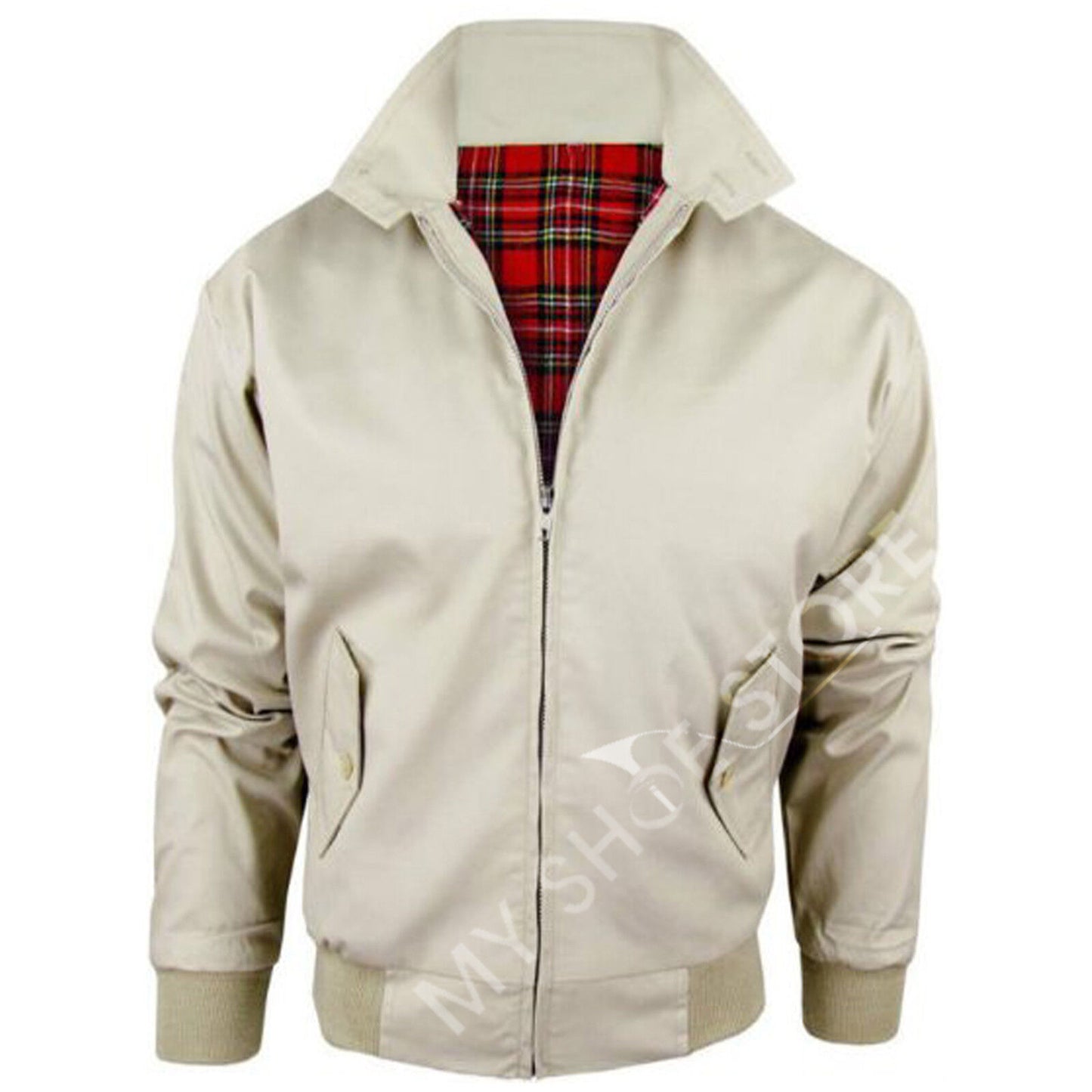 HARRINGTON JACKET MENS CLASSIC RETRO SCOOTER 1970'S VINTAGE BOMBER MOD COAT TOP