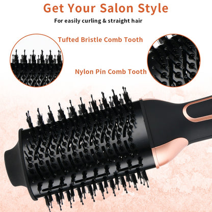 Wholesale 3 In 1 Electric Blow Dry Brush One Step Hair Dryer High Power Hot Air Volumizer Comb Professional Hot Air Brush