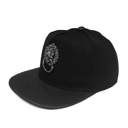 Men's PU Leather Hip-hop Baseball Cap