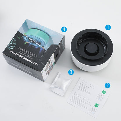 Removal Air Purification Ashtray Anion Purification Practical Automatic Purifier Ashtray Portable Gadgets For Car Ashtray