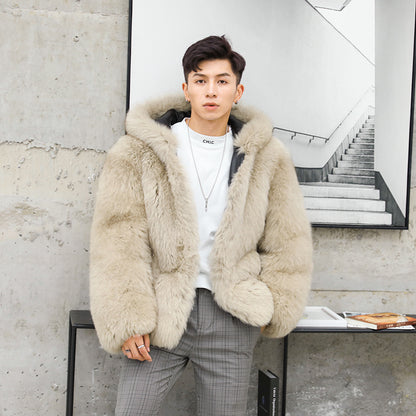 Fashion New Trendy Men's Personalized Coat