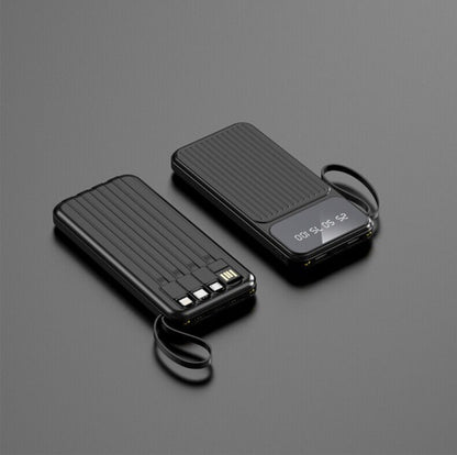 Portable  Power Bank 2 USB LED Fast Charger Battery Suitable For Mobile Phones