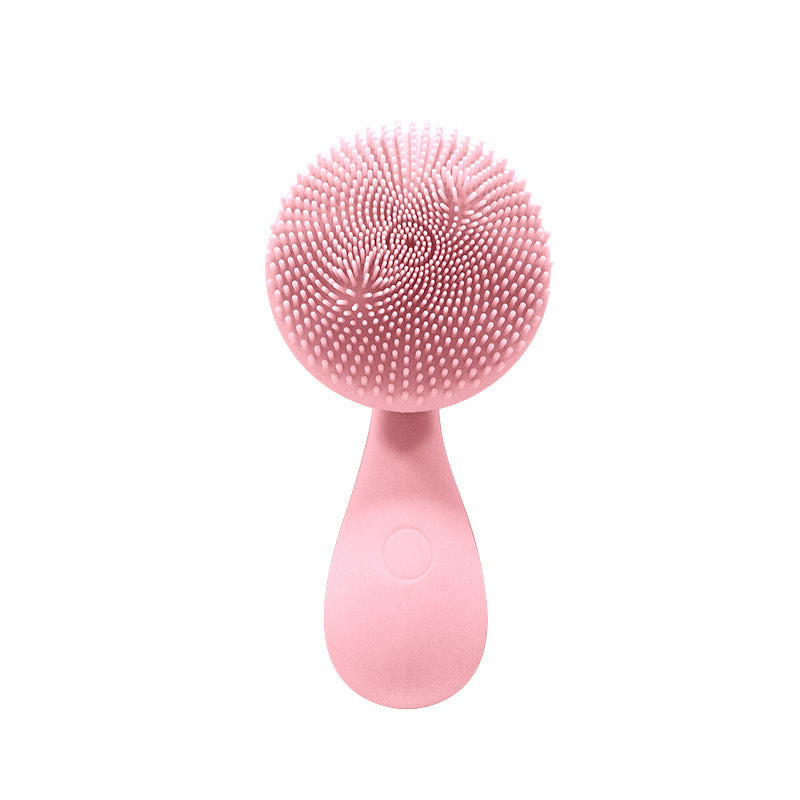 Xiaoruyi Sonic Electric Facial Cleansing Device Silicone Facial Washing Brush Magnetic Bead Rotating Facial Cleansing Facial Cleansing Brush Pore Cleaner