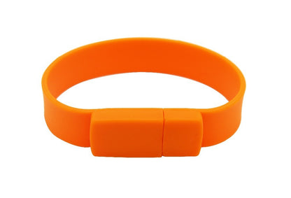 Fashion Silicone Bracelet Eco-Friendly Material Wristband Usb Flash Drive