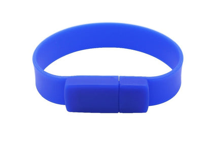 Fashion Silicone Bracelet Eco-Friendly Material Wristband Usb Flash Drive