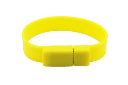 Fashion Silicone Bracelet Eco-Friendly Material Wristband Usb Flash Drive