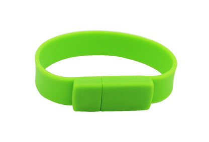 Fashion Silicone Bracelet Eco-Friendly Material Wristband Usb Flash Drive