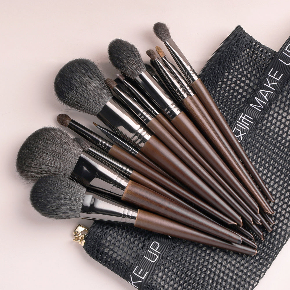 Natural Makeup Brushes Set Eyeshadow Make Up Brush Goat