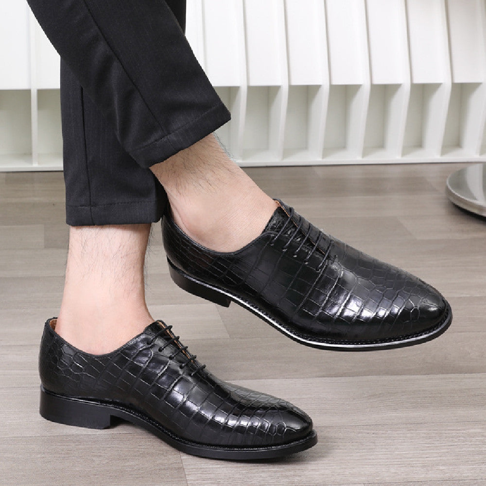 Fashion New High-end Leather Men's Shoes