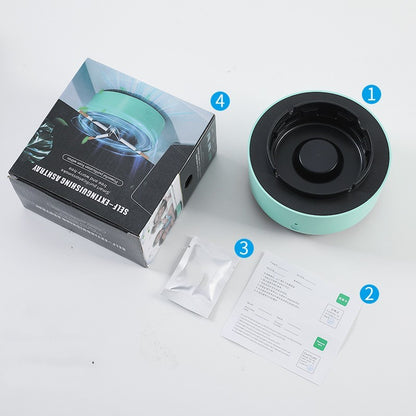 Removal Air Purification Ashtray Anion Purification Practical Automatic Purifier Ashtray Portable Gadgets For Car Ashtray