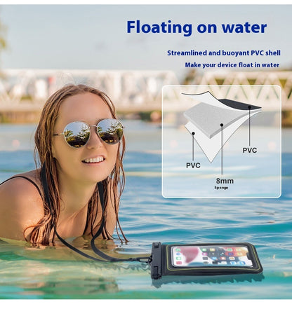 Outdoor Swimming Drifting Water Park Floating Large Mobile Phone Waterproof Bag