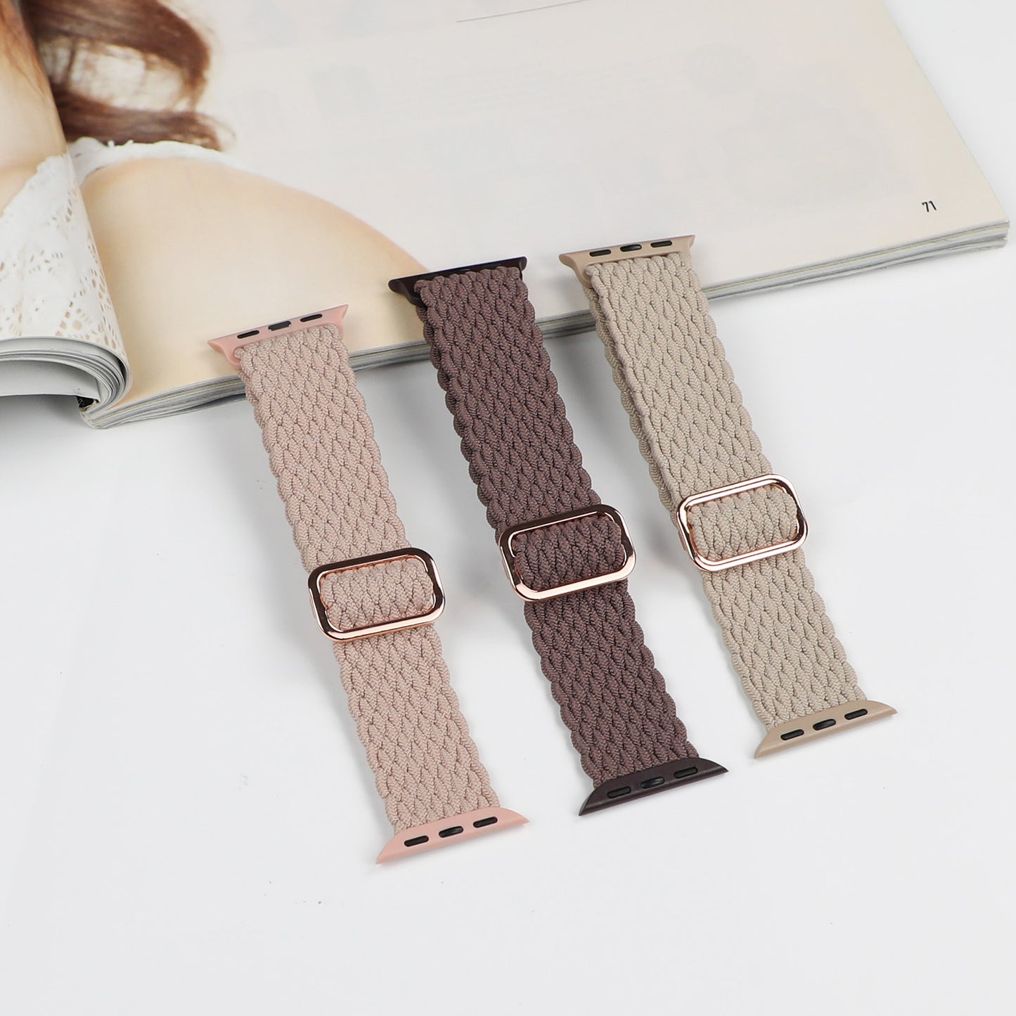 3 Watch Straps With S Model