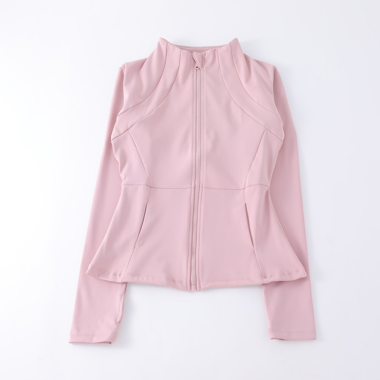 Yoga Clothes Women's Spring And Summer Stand Collar Zipper Jacket