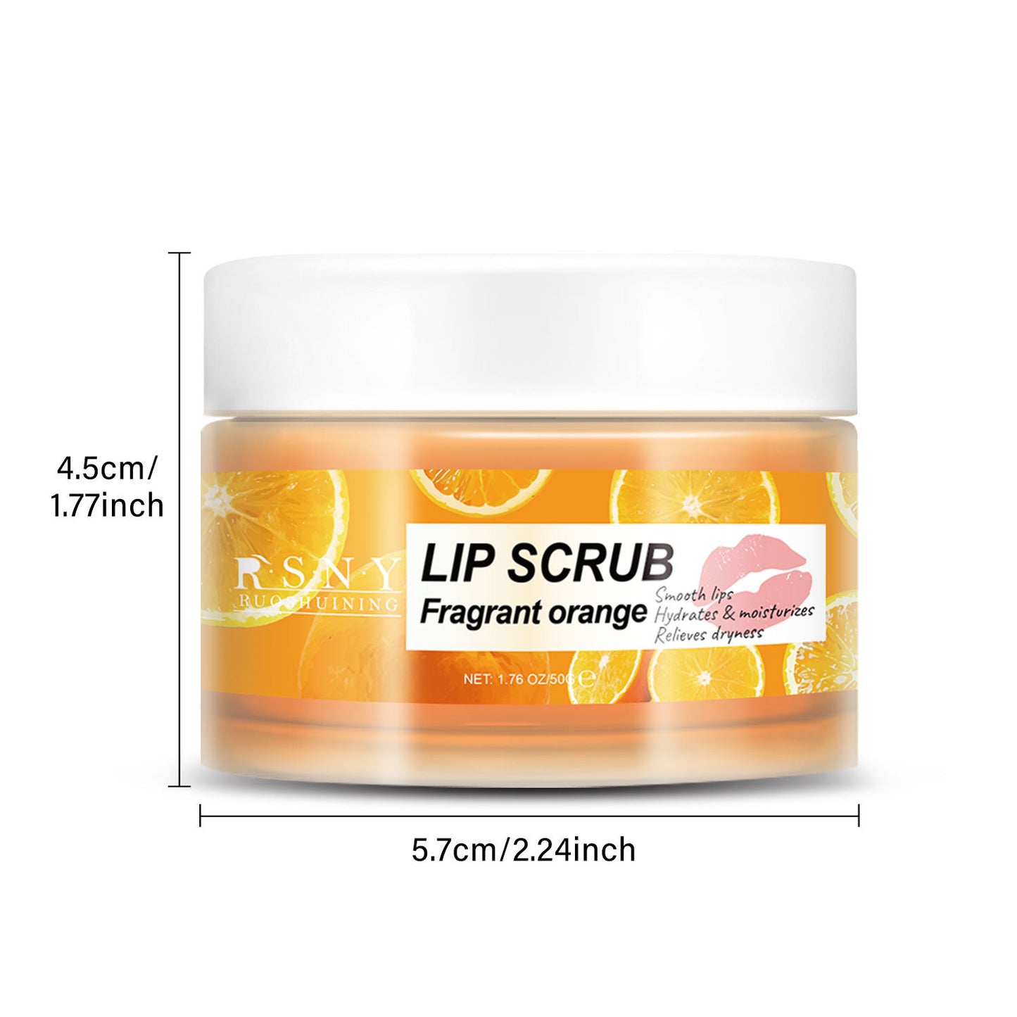 50g Fragrant Citrus Lip Scrub Cream