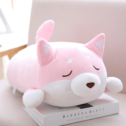 36cm 55cm Cute Fat Shiba Inu Dog Plush Toy Stuffed Soft Kawaii Animal Cartoon Pillow Lovely Gift For Kids Baby Children Gifts