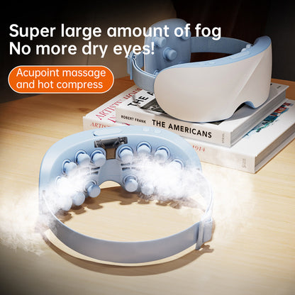 Electric Eye Steam Massager Nano Steam Eye Mask Hot Compress Glasses Steamer Bluetooth Relief Dry Eye Fatigue Dark Circles Tired