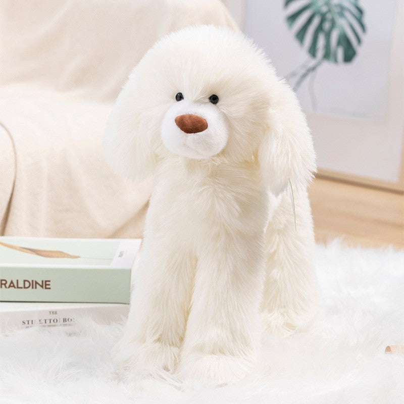 Children's Solid Color Long Hair Poodle Doll