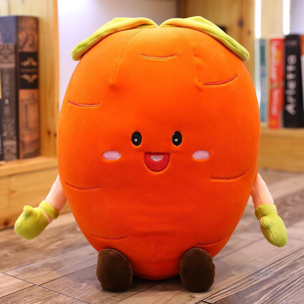 Realistic fruit plush toys