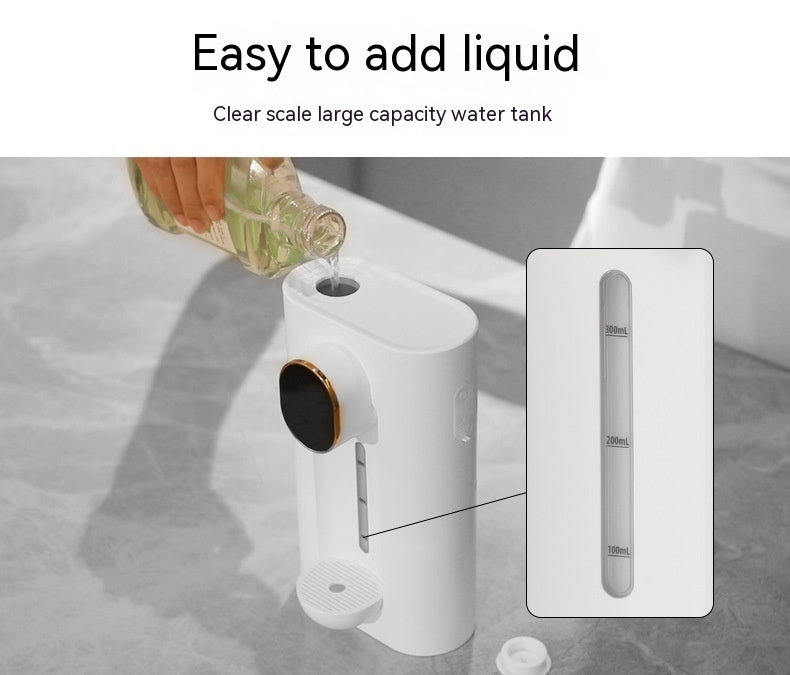 Automatic Mouthwash Dispenser Punch Free Easy To Fill Adjustable Wall Mounted Mouth Wash Dispenser For Hotel Housewarming Gifts