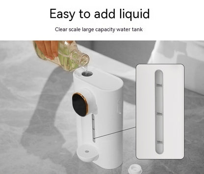 Automatic Mouthwash Dispenser Punch Free Easy To Fill Adjustable Wall Mounted Mouth Wash Dispenser For Hotel Housewarming Gifts