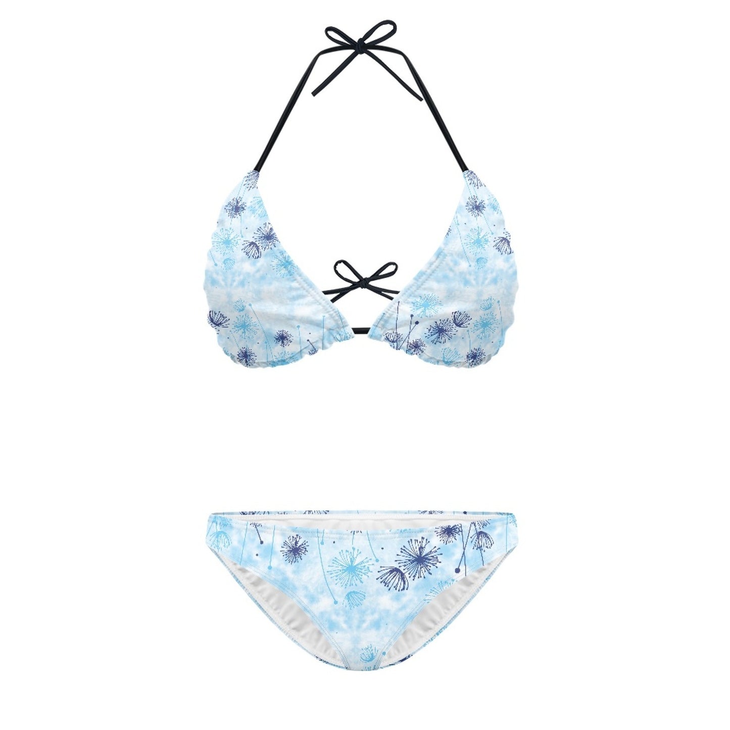 Women's Split Printed Swimsuit