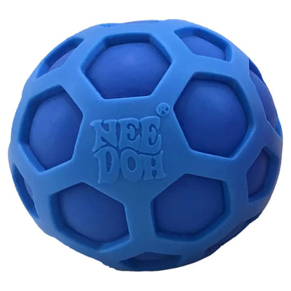 Nee Doh Atomic Squeeze Ball - Novelty Fidget Toy for Children Ages 3 and Up, Available in Multiple Colors