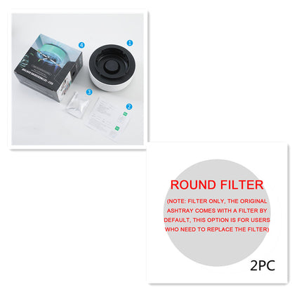 Removal Air Purification Ashtray Anion Purification Practical Automatic Purifier Ashtray Portable Gadgets For Car Ashtray