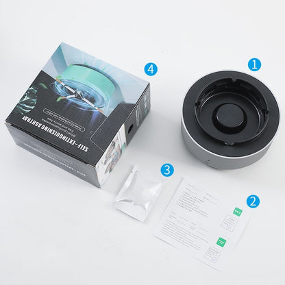 Removal Air Purification Ashtray Anion Purification Practical Automatic Purifier Ashtray Portable Gadgets For Car Ashtray