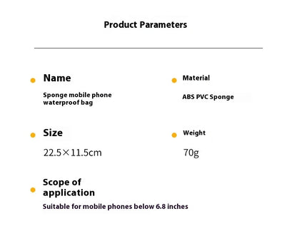 Outdoor Swimming Drifting Water Park Floating Large Mobile Phone Waterproof Bag